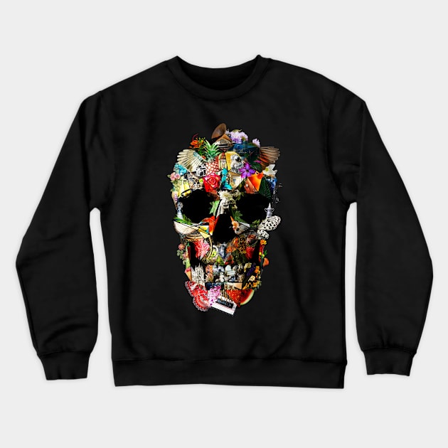 Fragile Skull 2 Crewneck Sweatshirt by aligulec